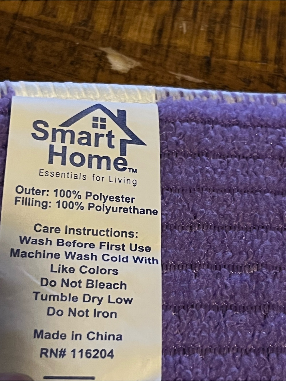 Purple Dish Mat - Soft Polyester